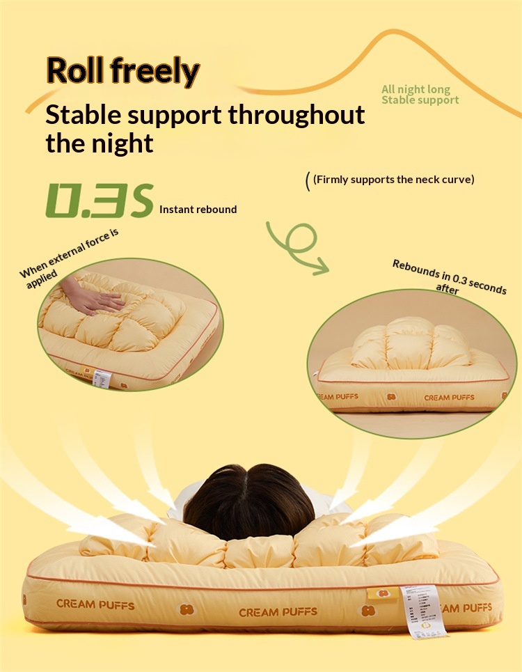 Washable Milk Foam Neck Pillow For Home Use 15f5f9b4 354d 40e0 9e8d Ac7eae650806 Trans
