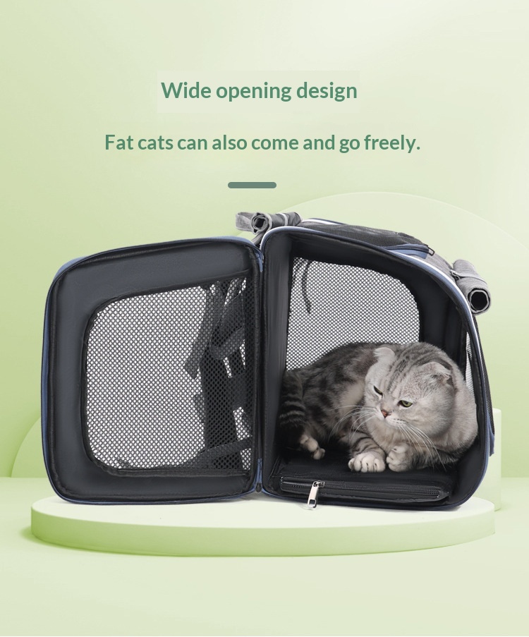 Portable Car Travel Cat Carrier 6e02cf7b 0fd4 46bb Bd66 68195b2707fa Trans