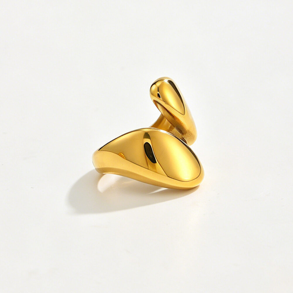 Serpentine Stainless Steel Zircon Heart-shaped Open Ring O1CN01B5wg9s23L3roH1ASX 1005997238 0 Cib 1000x1000