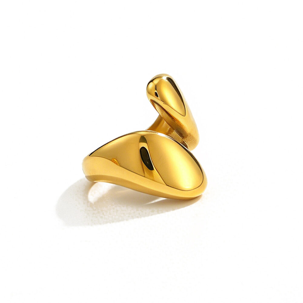 Serpentine Stainless Steel Zircon Heart-shaped Open Ring O1CN01IHhPBI23L3roTO9Tu 1005997238 0 Cib 1000x1000