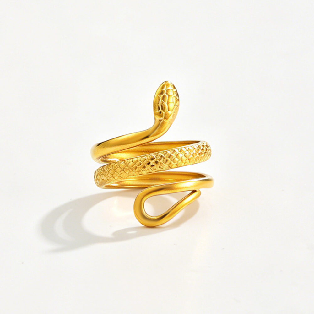 Serpentine Stainless Steel Zircon Heart-shaped Open Ring O1CN01a5xecL23L3roTXne1 1005997238 0 Cib 1000x1000