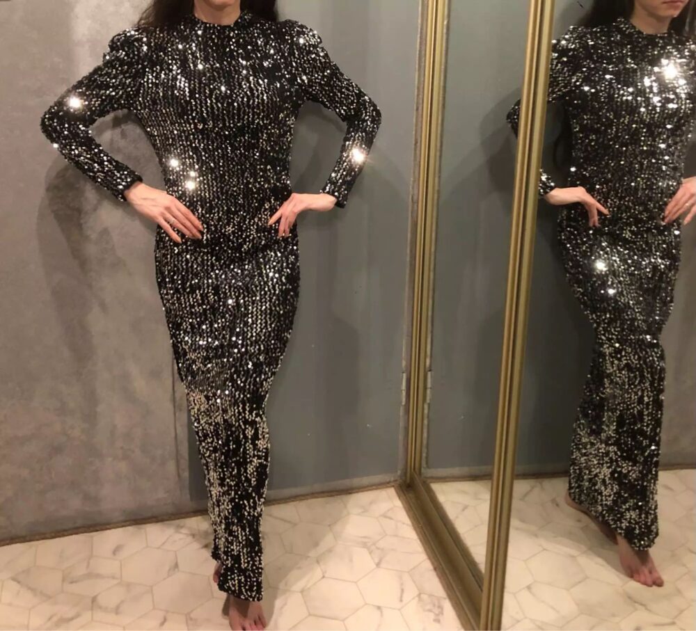 Women's Casual Versatile Long-sleeve Sequin Belted Jumpsuit E3882501 62da 4ef0 9aae F5ebccf2cc62 1000x907