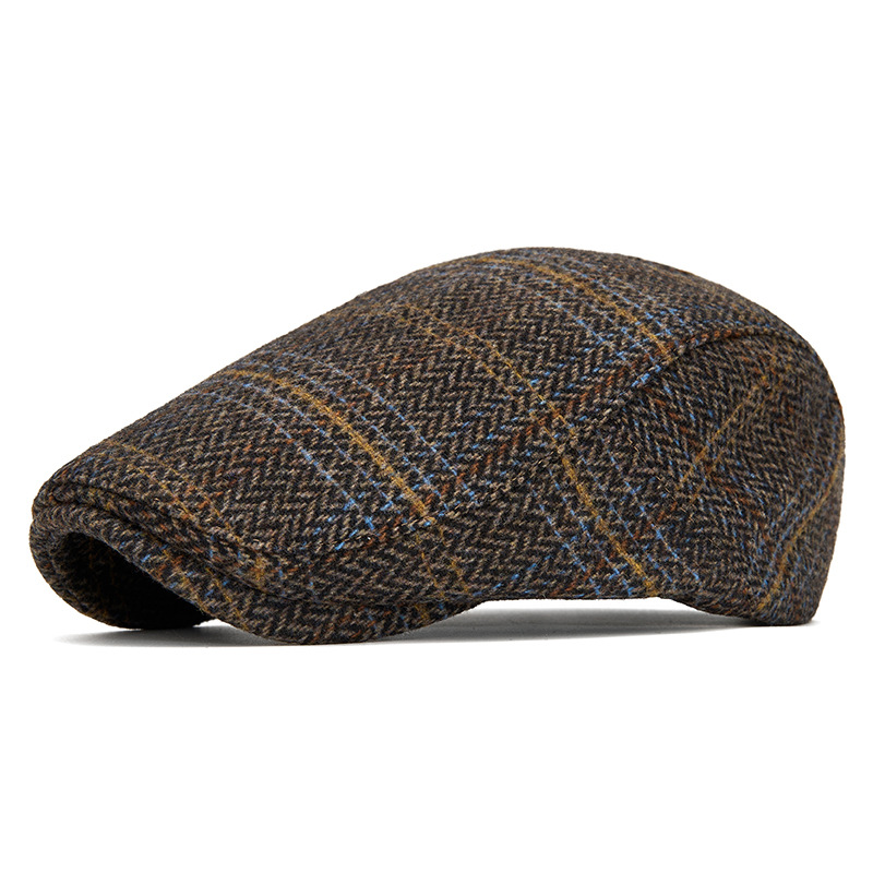 Tweed Octagonal Hat Men's Painter's Cap 22dee3aa 16db 4720 Acbd 694c2f883e82