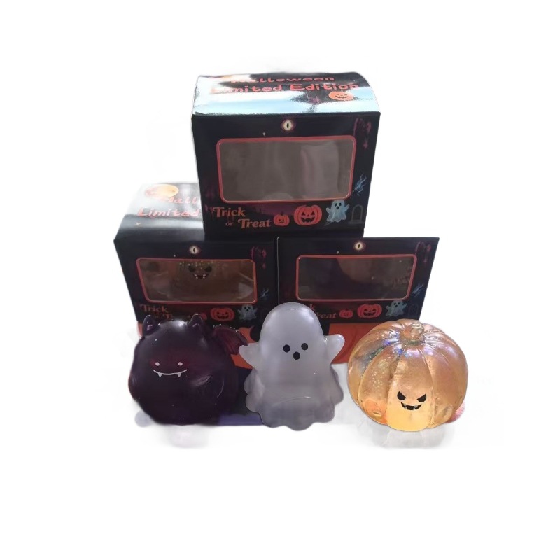 Halloween Ghost, Demon, And Pumpkin Squeeze Toy 25b700d5 58b1 4030 A22a D794dc3ede65