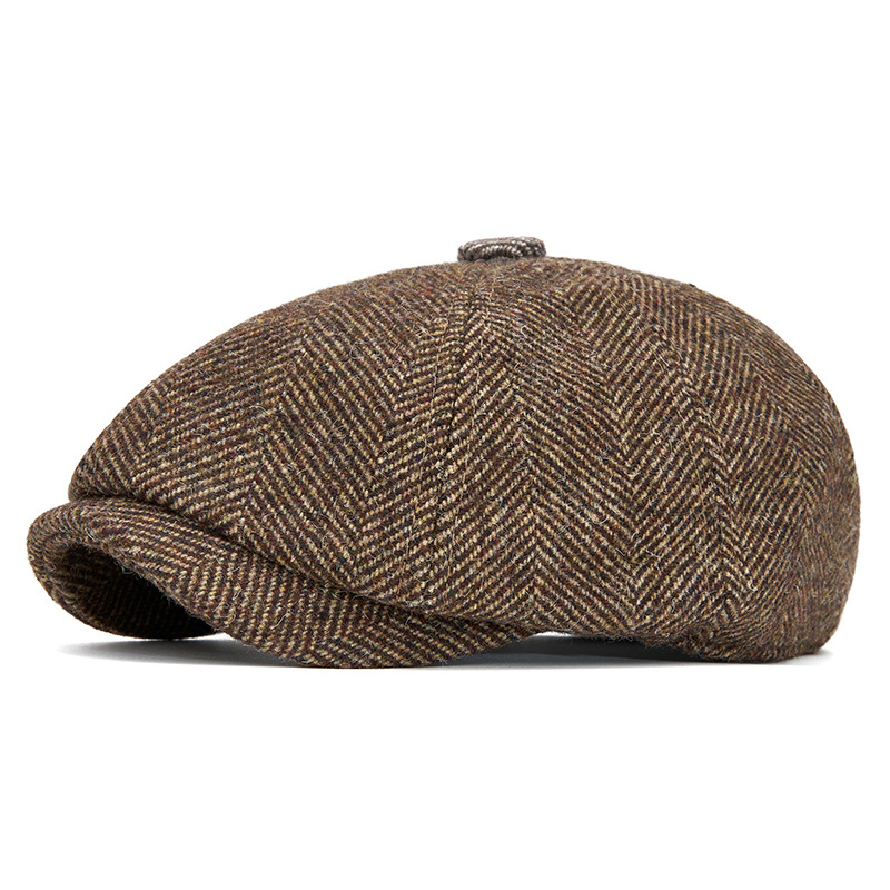 Tweed Octagonal Hat Men's Painter's Cap 2cbd19fe 4fc2 47d5 9bd8 A570dc9af7aa