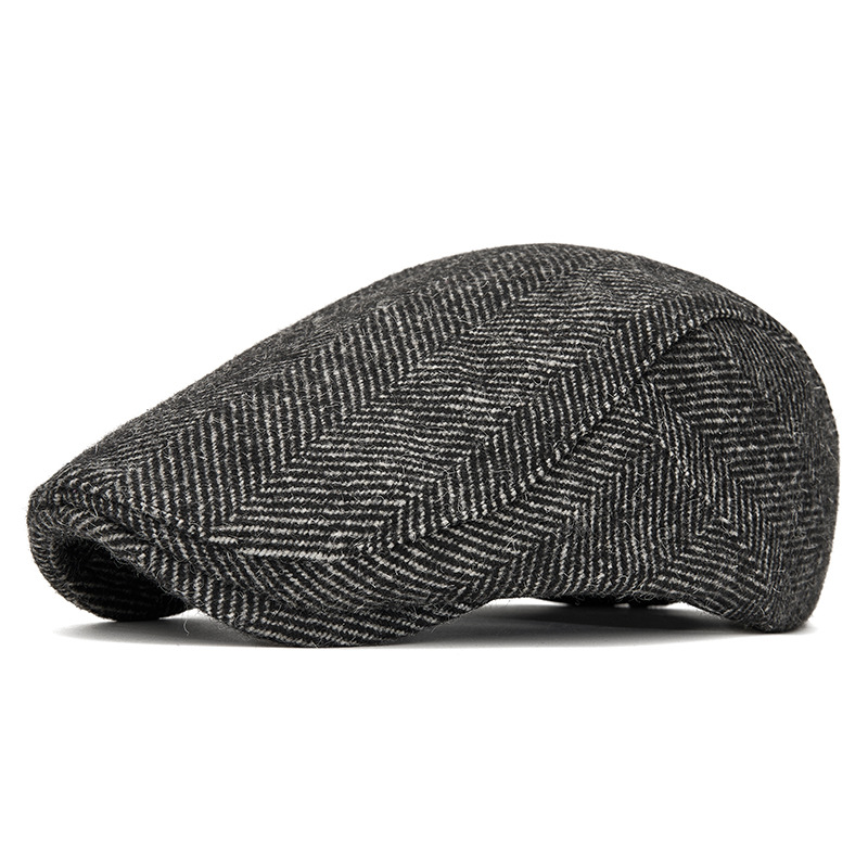 Tweed Octagonal Hat Men's Painter's Cap B8697e40 7101 48ab B79c F3eac3f8d97b